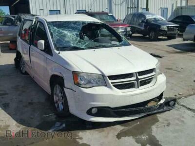 2012 Dodge CARAVAN Grand Cara, белый — VIN 2C4RDGEG6CR168312, Copart