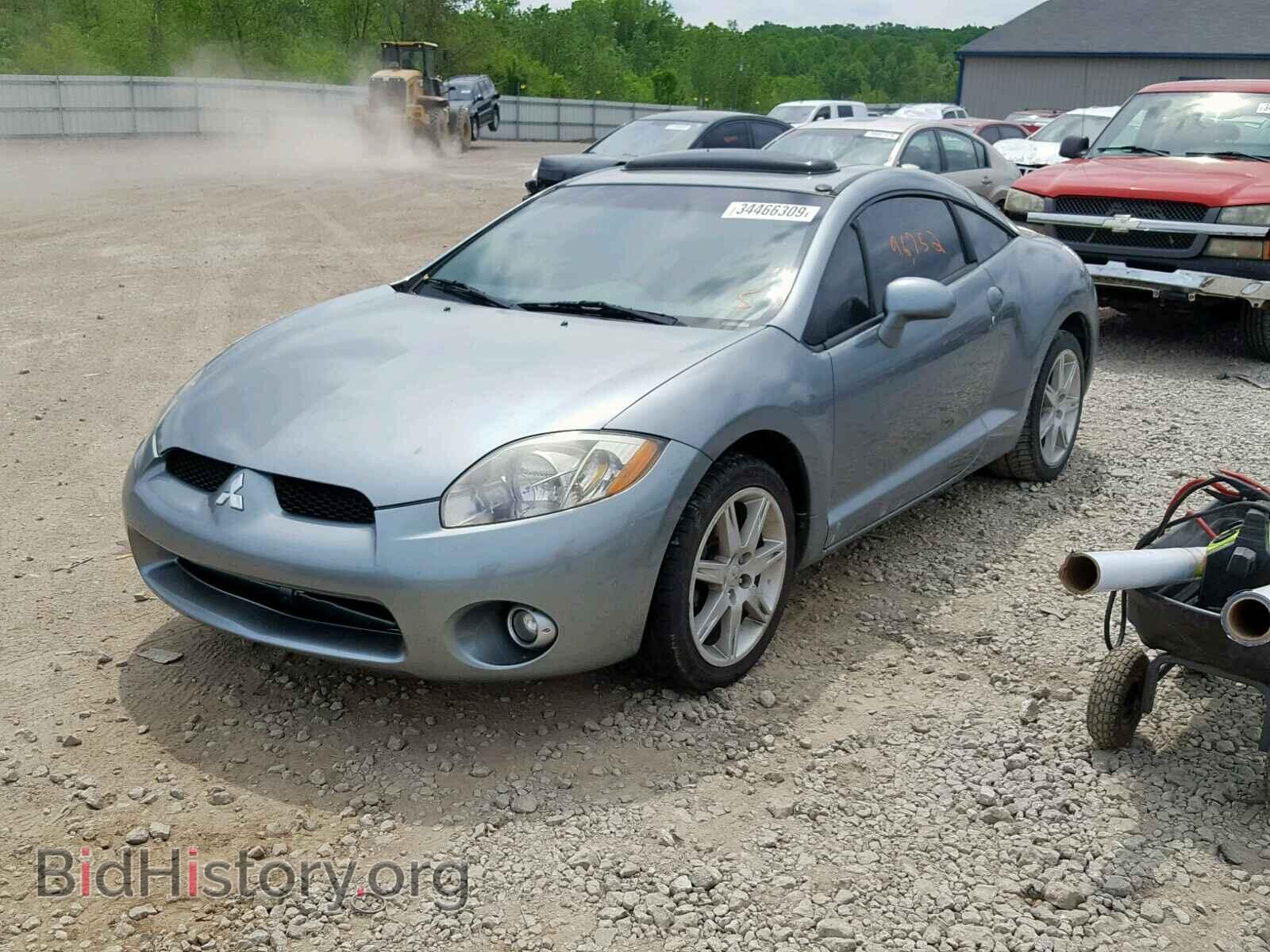 2007 MITSUBISHI ECLIPSE - VIN: 4A3AK34T17E002175 - Фото 2