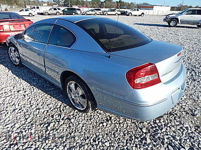 2004 CHRYSLER SEBRING - VIN: 4C3AG42G24E078907 - Фото 3