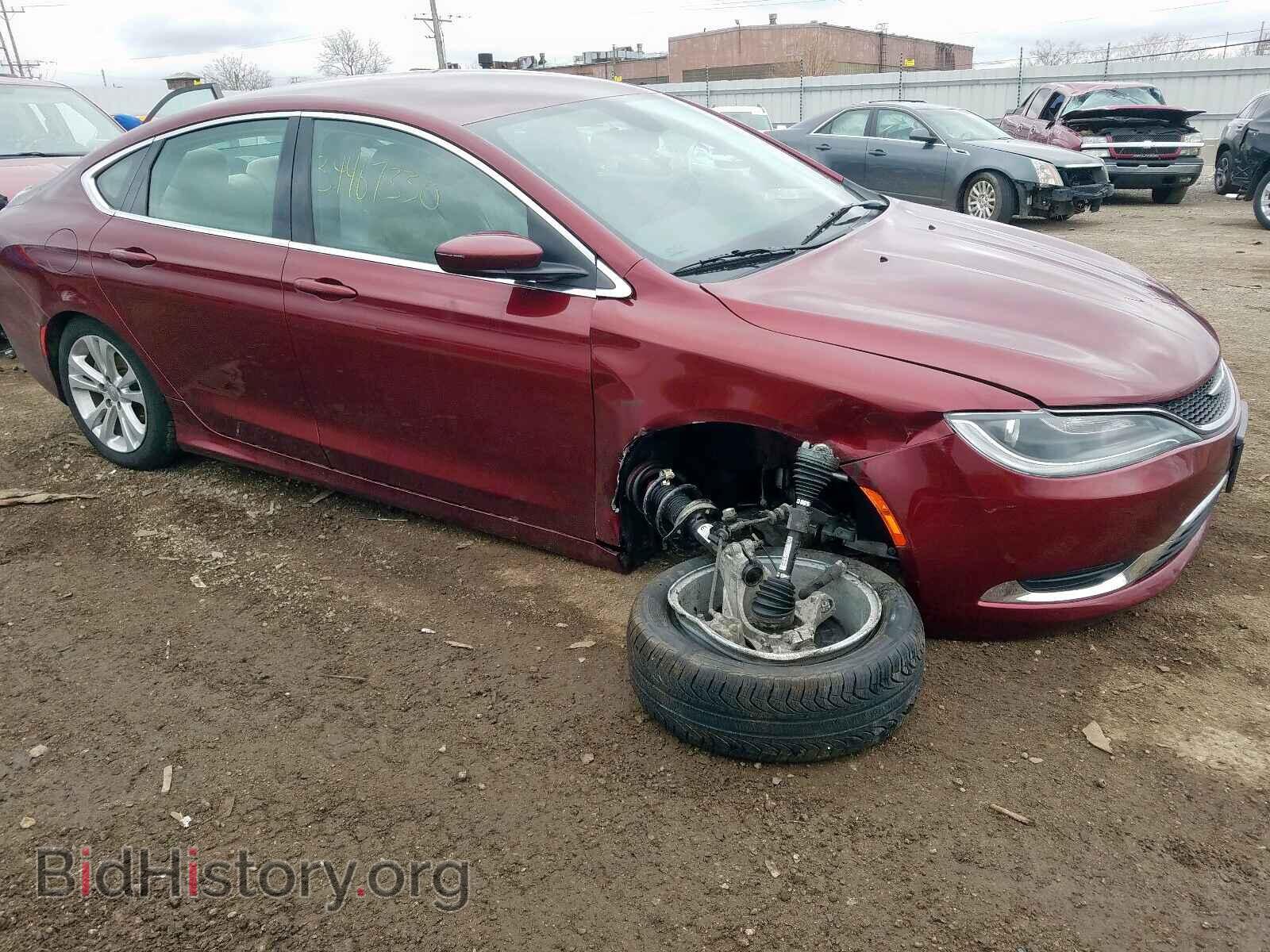Фотография 1C3CCCAB5FN723624 - CHRYSLER 200 2015