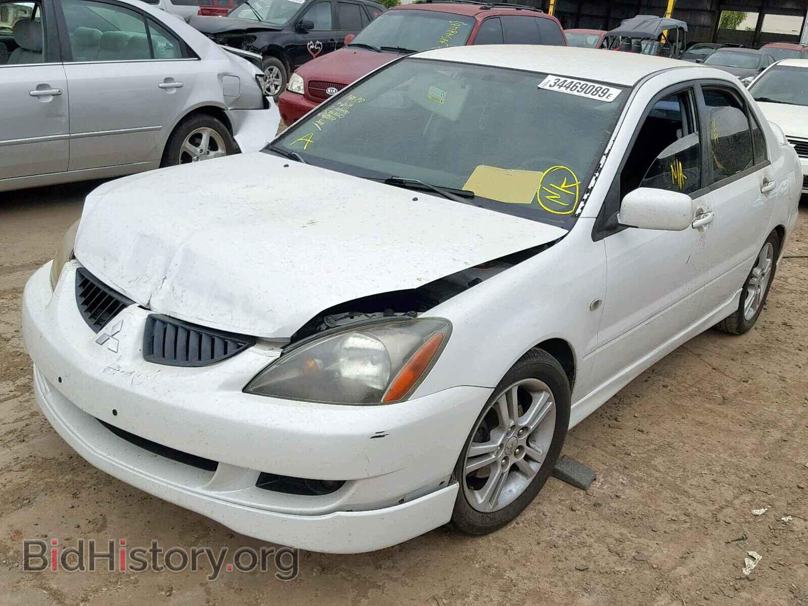2005 MITSUBISHI LANCER - VIN: JA3AJ66F65U051632 - Фото 2