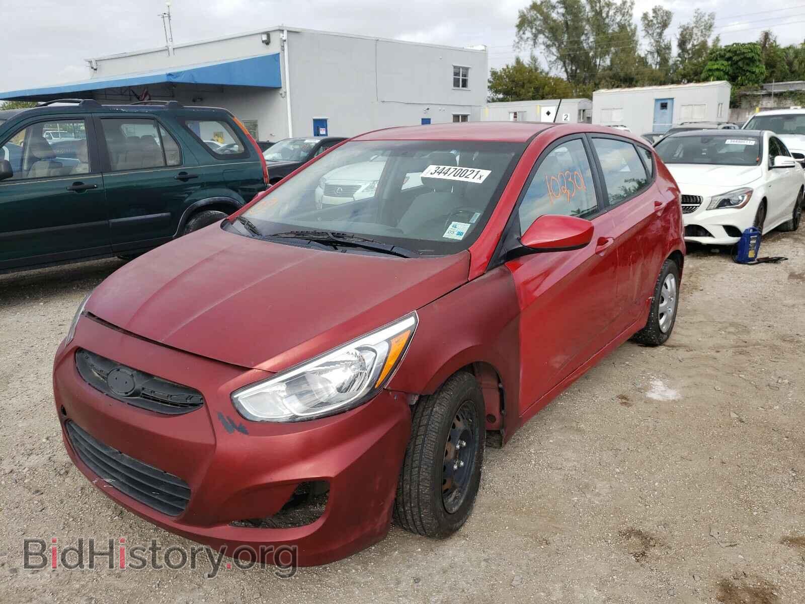 2015 HYUNDAI ACCENT - VIN: KMHCT5AEXFU207603 - Фото 2