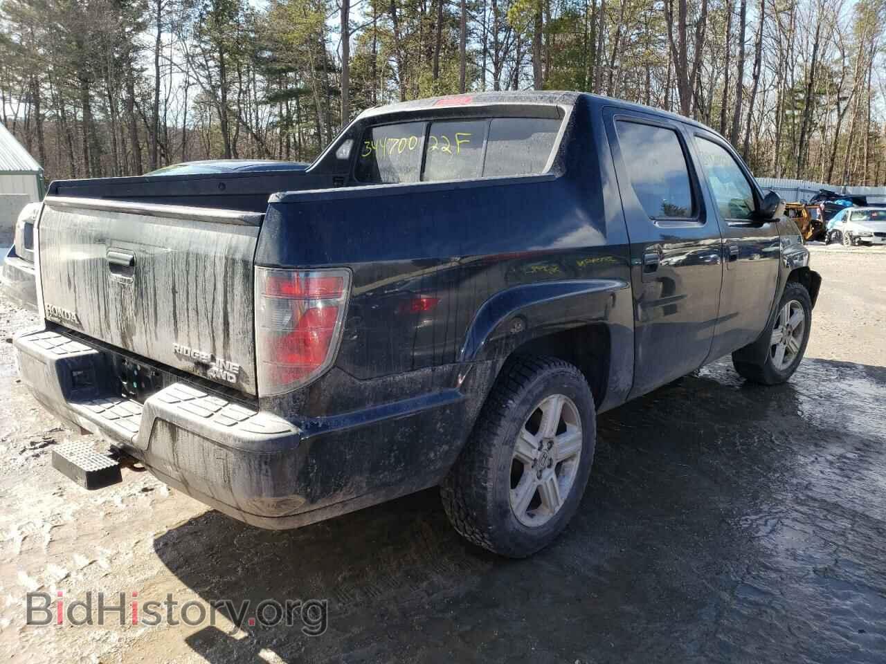 2012 HONDA RIDGELINE - VIN: 5FPYK1F54CB001882 - Фото 4