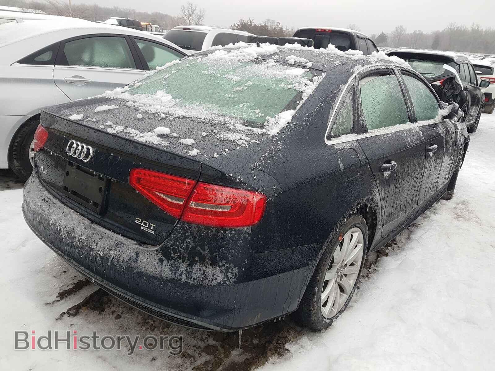 2014 AUDI A4 - VIN: WAUBFAFL6EN026558 - Фото 4