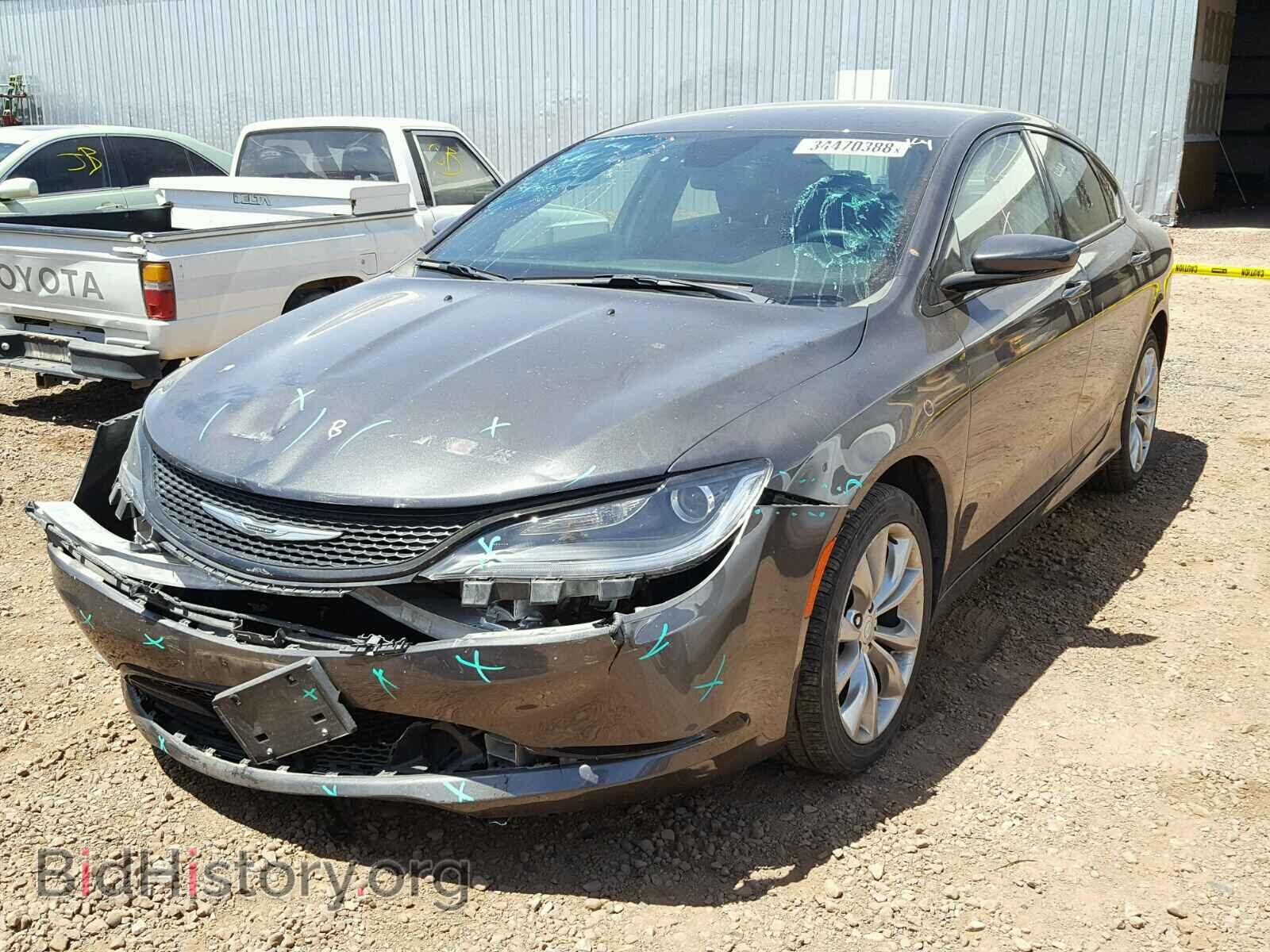 2015 CHRYSLER 200 - VIN: 1C3CCCBB8FN655950 - Фото 2