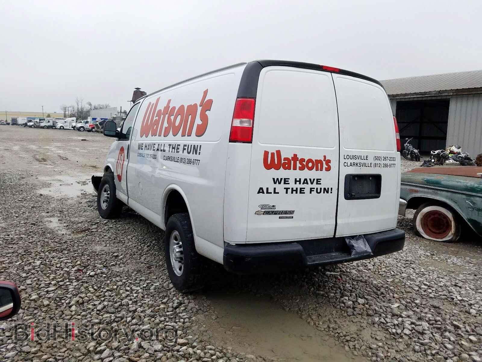2015 CHEVROLET EXPRESS - VIN: 1GCWGFCF2F1228464 - Фото 3