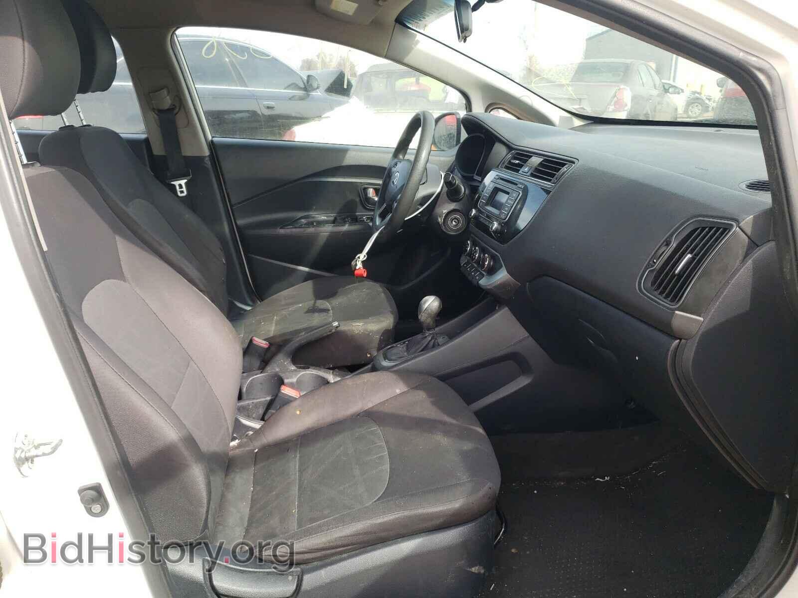 2016 KIA RIO - VIN: KNADM4A37G6562343 - Фото 5