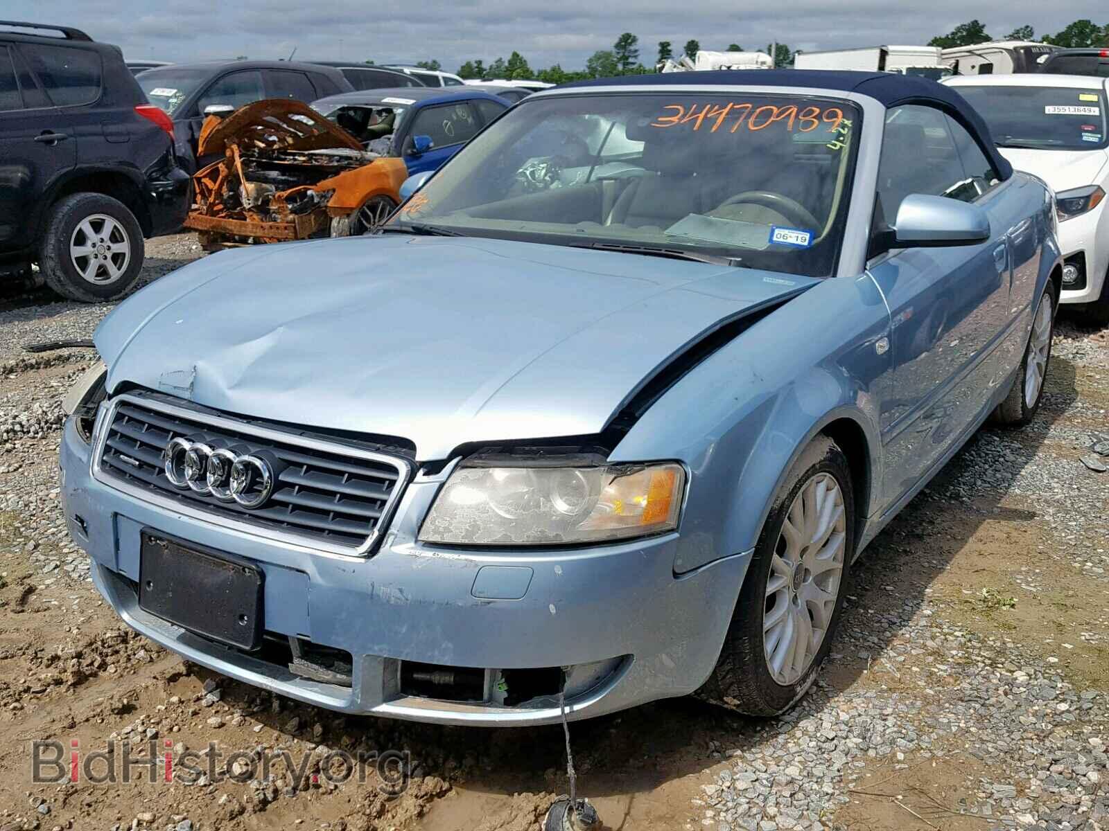 2006 AUDI A4 - VIN: WAUDT48H06K001881 - Фото 2