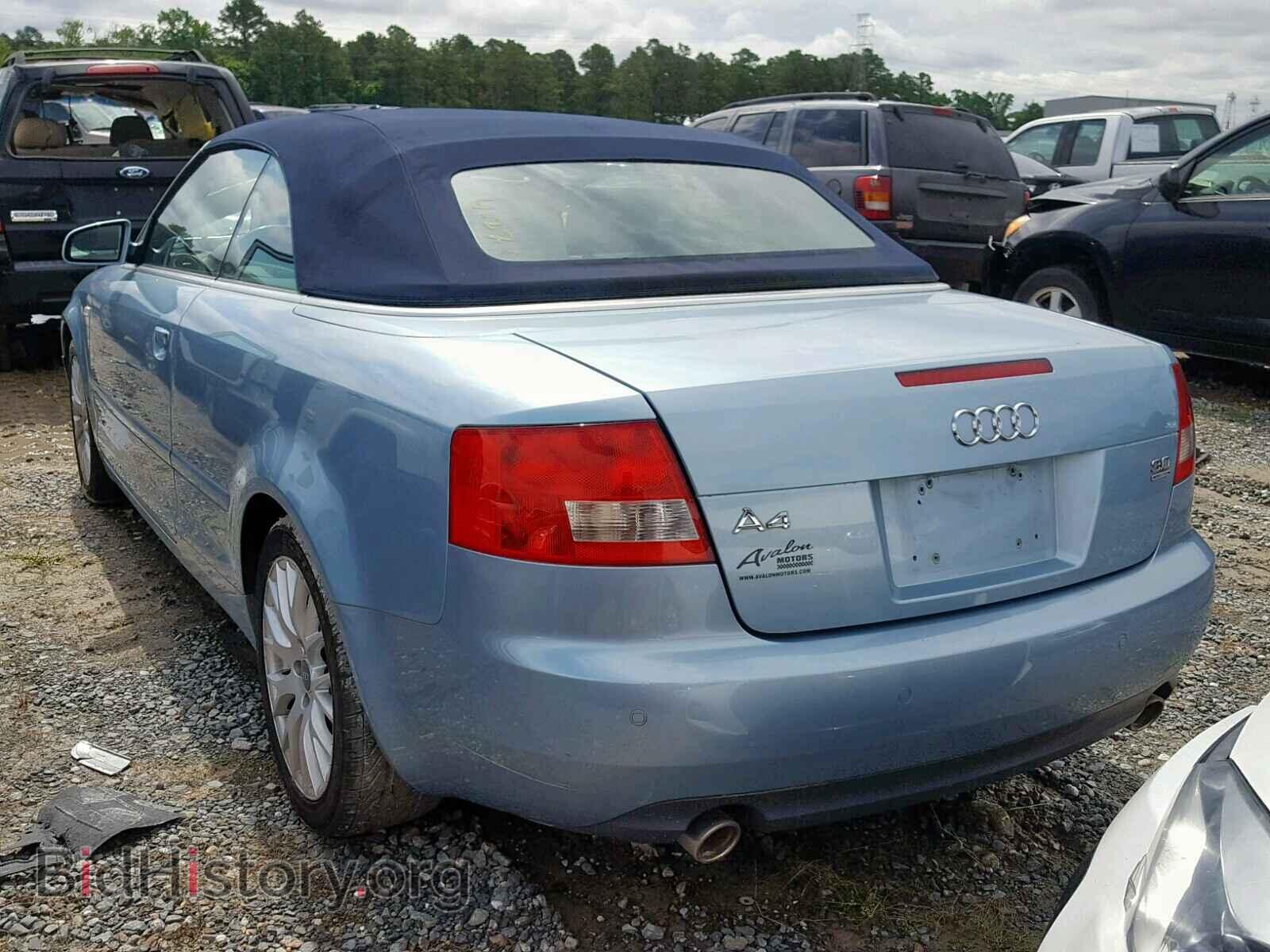 2006 AUDI A4 - VIN: WAUDT48H06K001881 - Фото 3