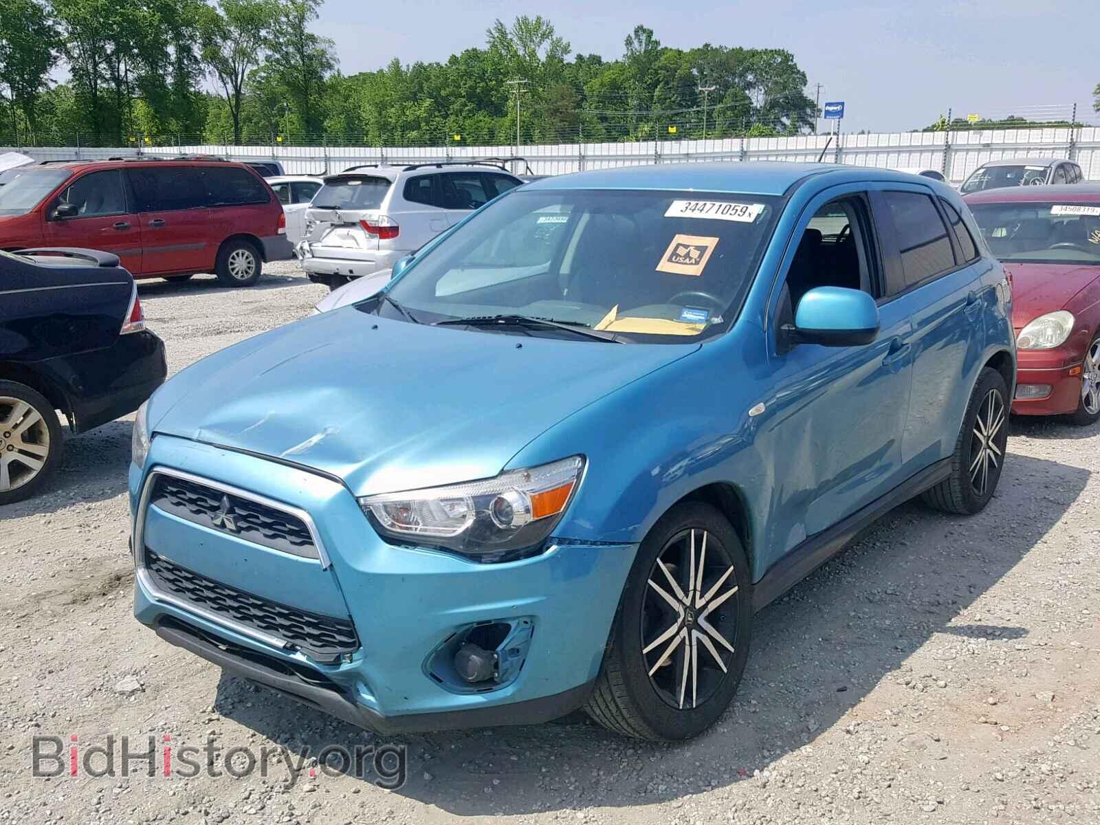 2014 MITSUBISHI OUTLANDER - VIN: 4A4AP3AU4EE005689 - Фото 2