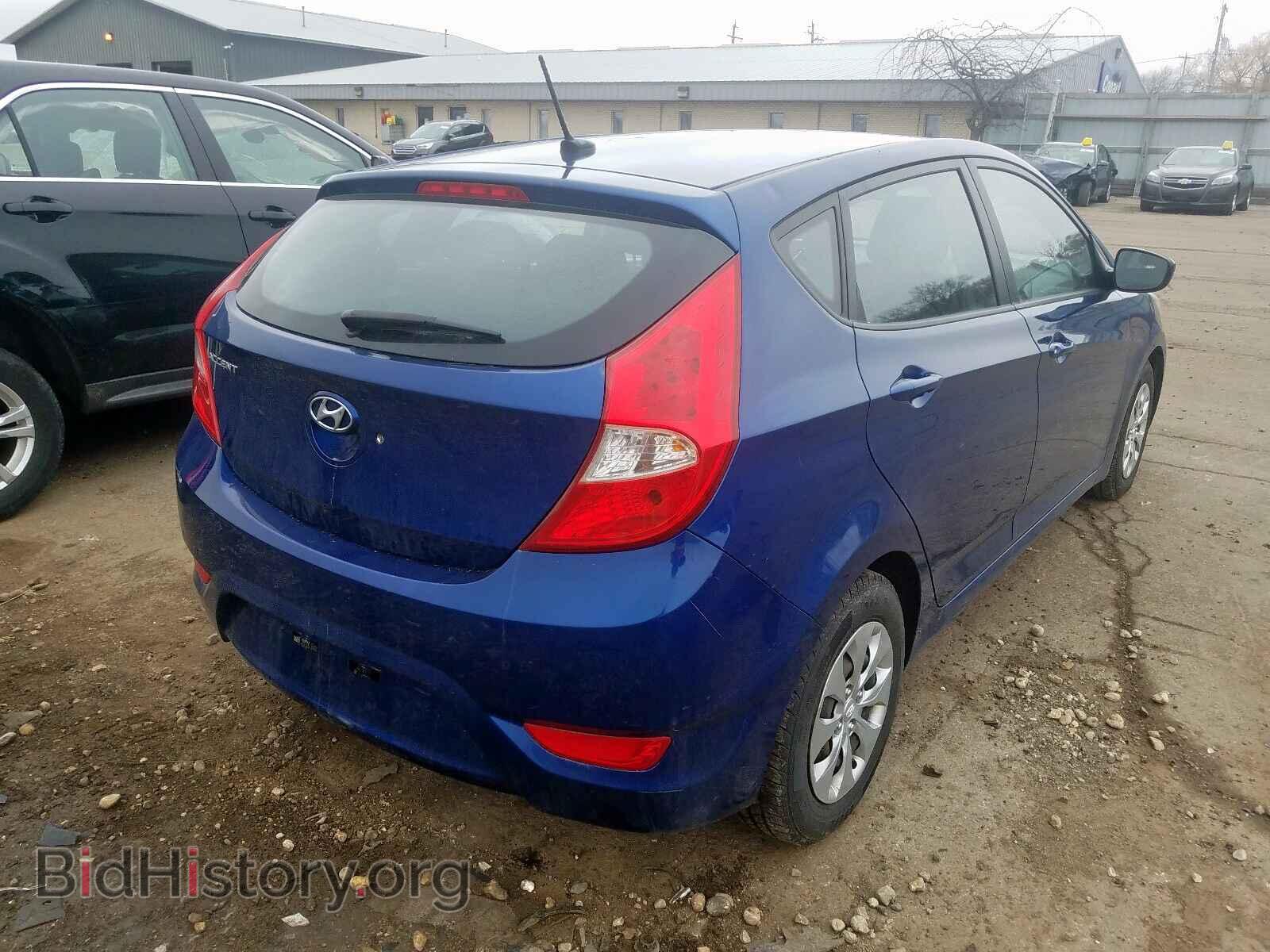 2015 HYUNDAI ACCENT - VIN: KMHCT5AE2FU213444 - Фото 4
