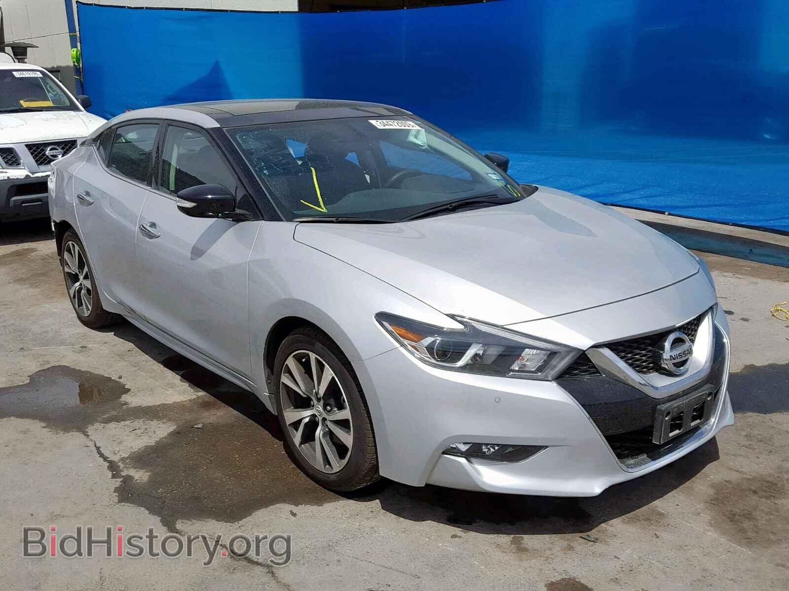 Фотография 1N4AA6AP6HC388917 - NISSAN MAXIMA 2017