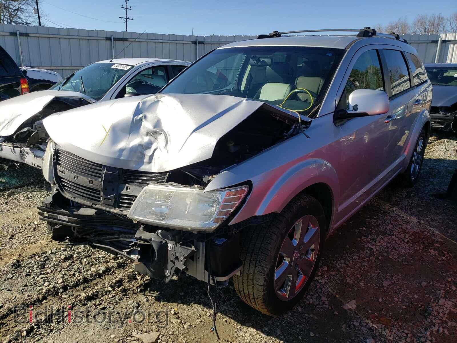 2009 DODGE JOURNEY - VIN: 3D4GG67V99T238625 - Фото 2
