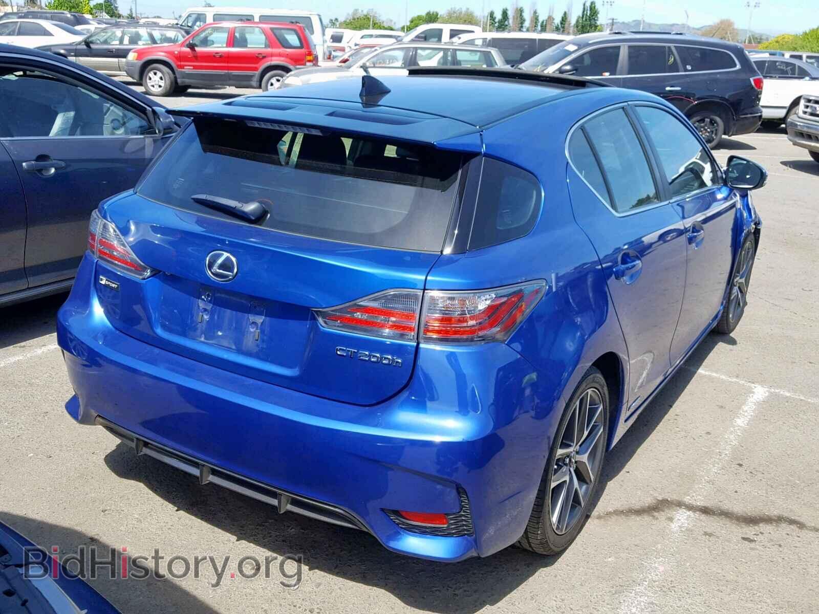 2015 LEXUS CT 200 - VIN: JTHKD5BH0F2222109 - Фото 4