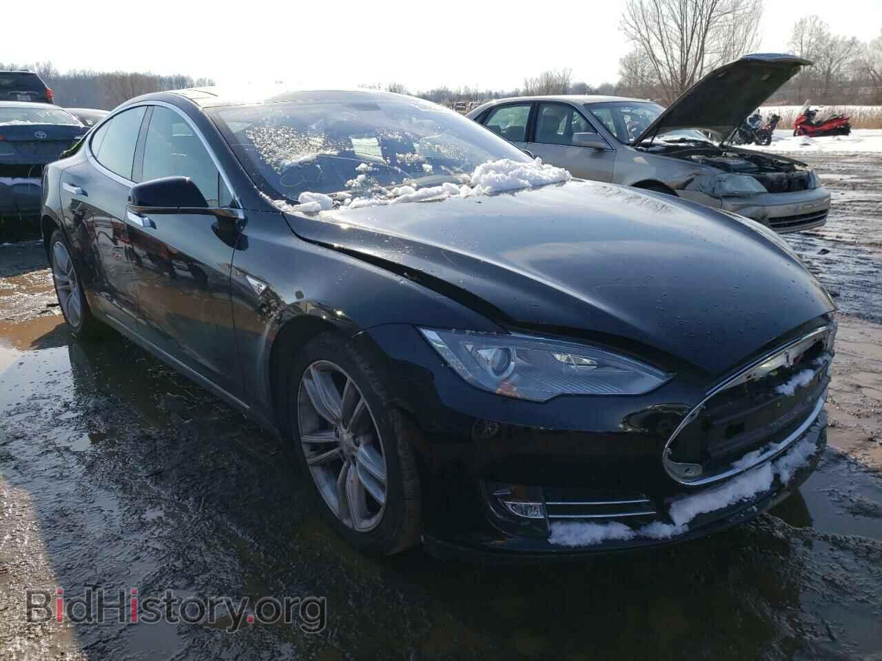 Фотография 5YJSA1S15EFP23482 - TESLA MODEL S 2014