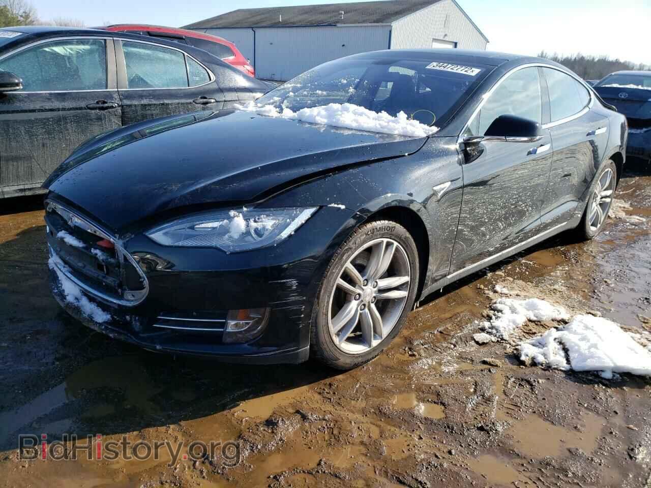2014 TESLA MODEL S - VIN: 5YJSA1S15EFP23482 - Фото 2