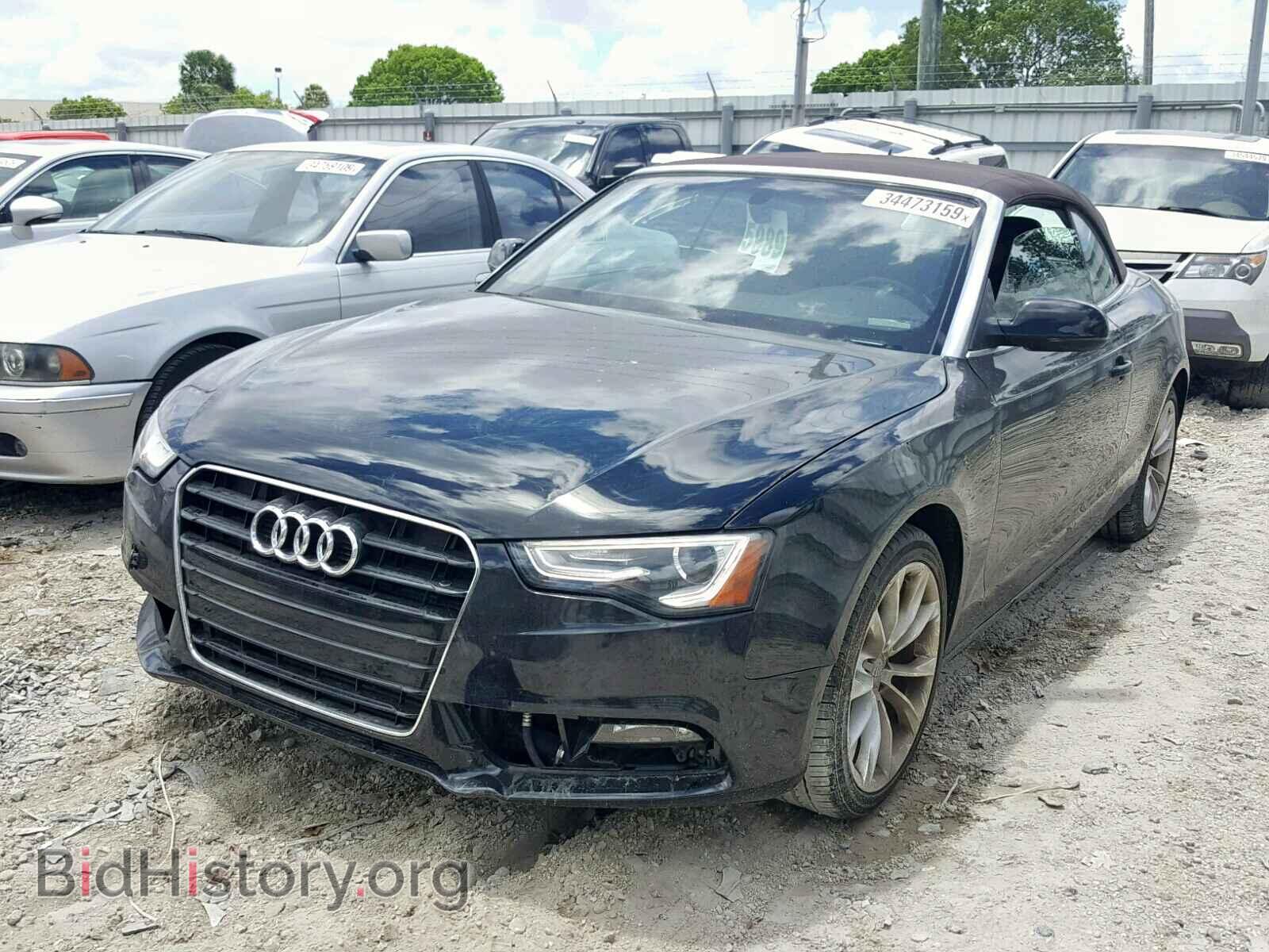 2013 AUDI A5 PREMIUM - VIN: WAUAFAFH2DN016017 - Фото 2