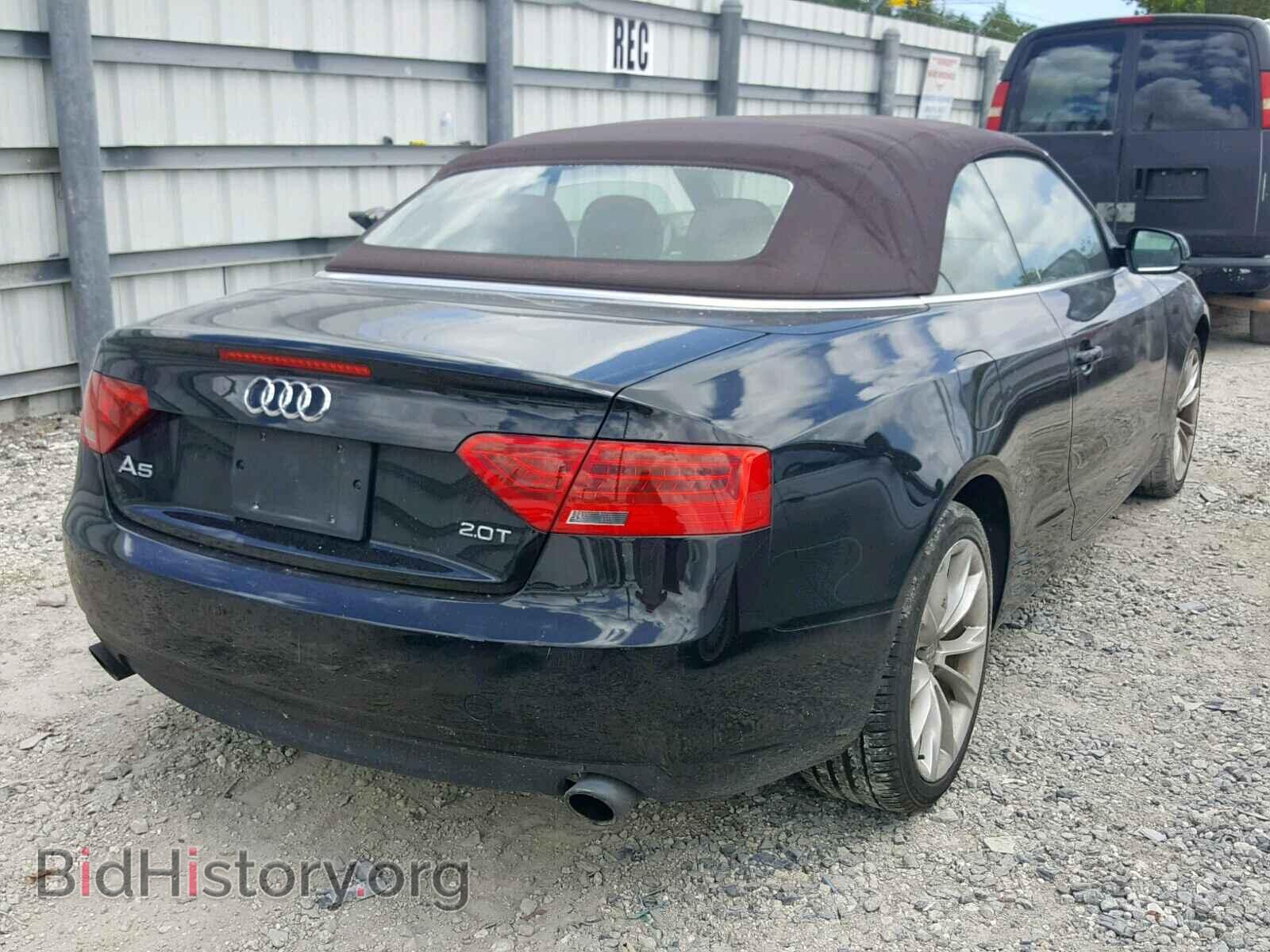 2013 AUDI A5 PREMIUM - VIN: WAUAFAFH2DN016017 - Фото 4