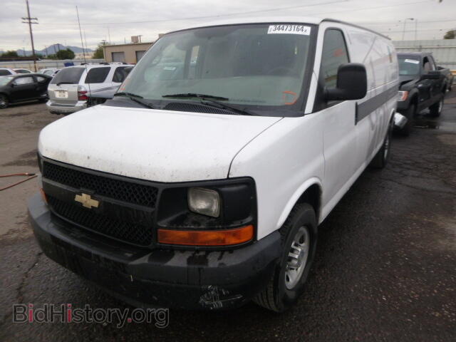 2011 CHEVROLET EXPRESS - VIN: 1GCWGGCG4B1117455 - Фото 2