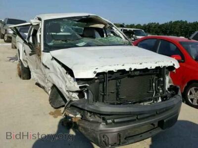 2010 Ford F150, белый — VIN 1FTMF1CW3AKA49978, Copart