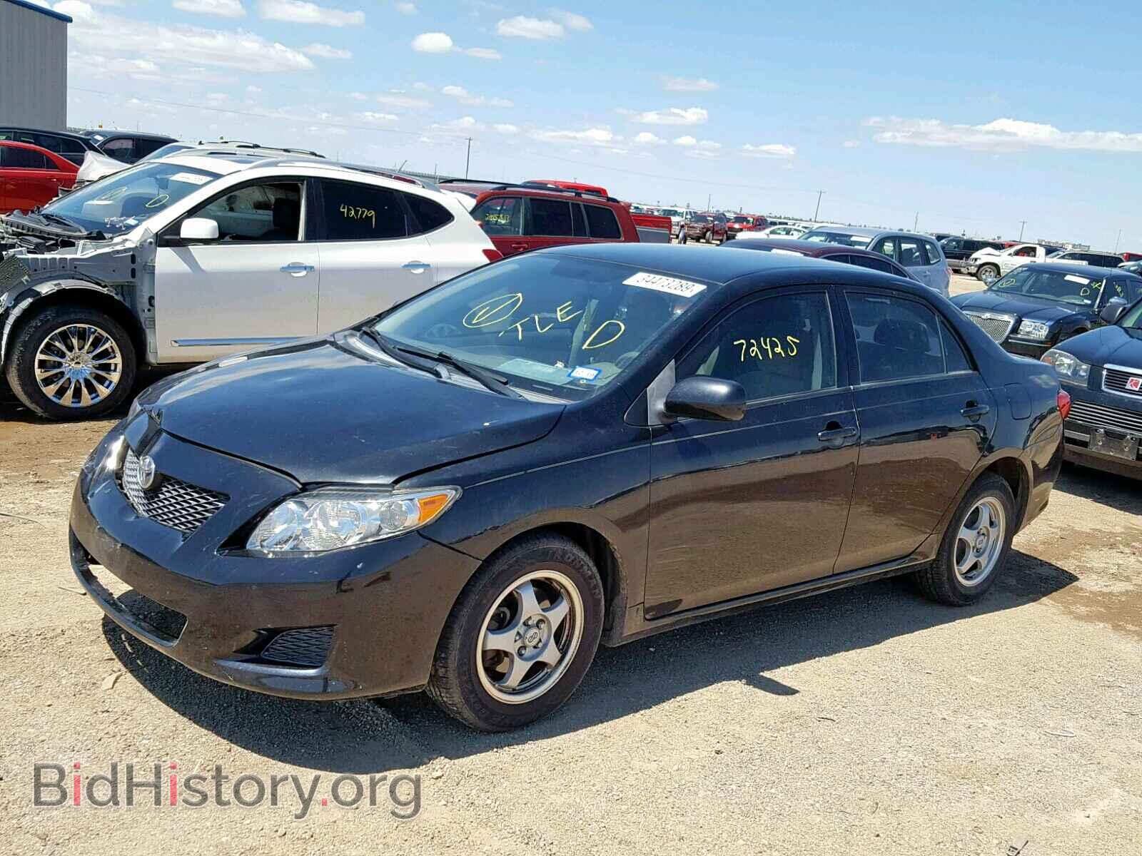 2009 TOYOTA COROLLA BA - VIN: JTDBL40E999034773 - Фото 2