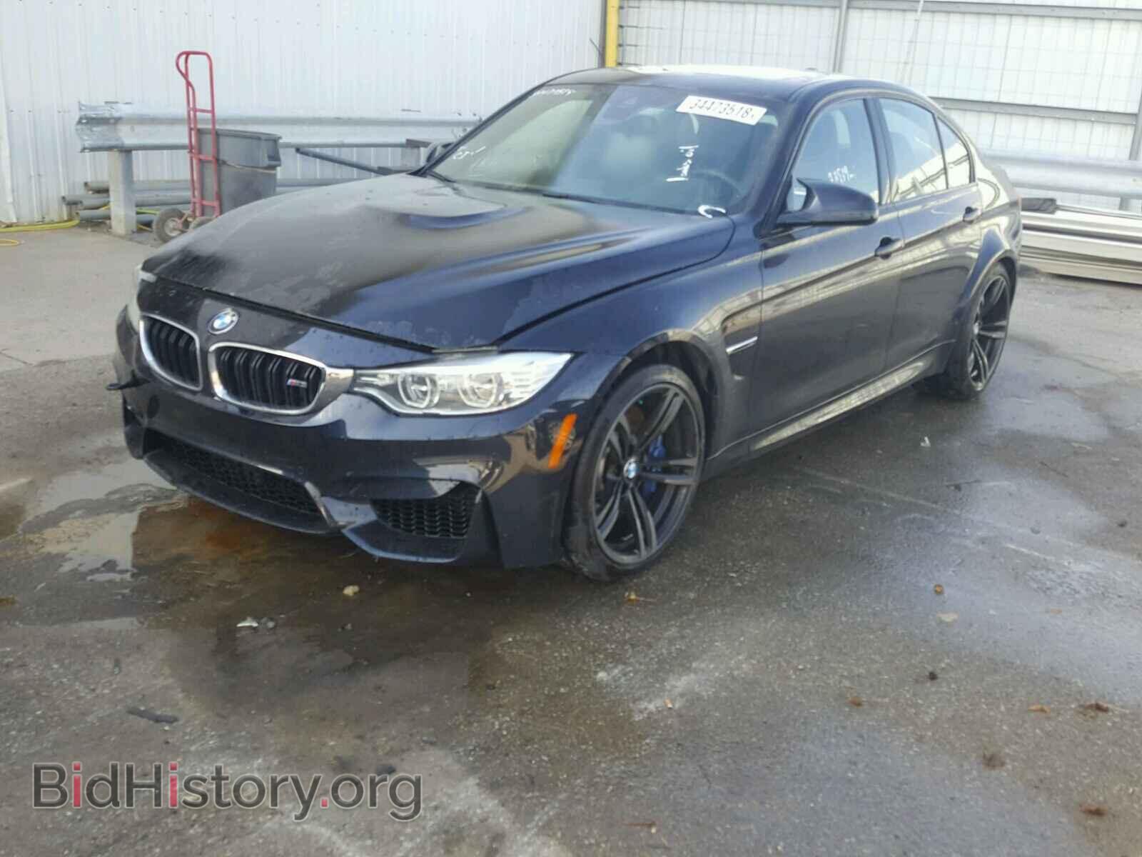 2016 BMW M3 - VIN: WBS8M9C5XGP966823 - Фото 2