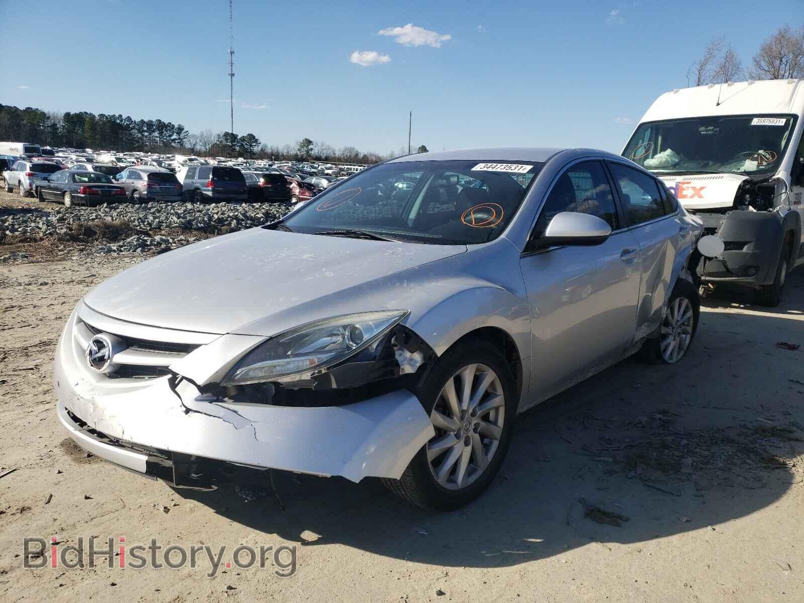 2011 MAZDA 6 - VIN: 1YVHZ8CH8B5M19870 - Фото 2