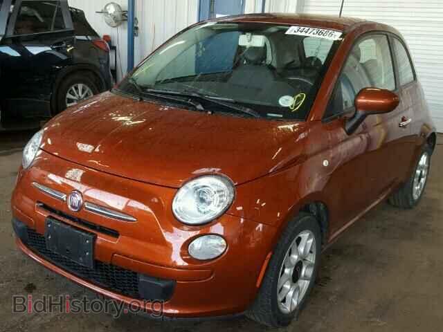 2012 FIAT 500 - VIN: 3C3CFFAR9CT343560 - Фото 2
