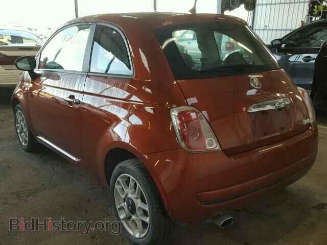 2012 FIAT 500 - VIN: 3C3CFFAR9CT343560 - Фото 3