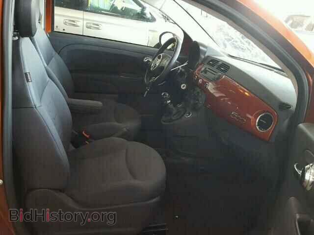 2012 FIAT 500 - VIN: 3C3CFFAR9CT343560 - Фото 5