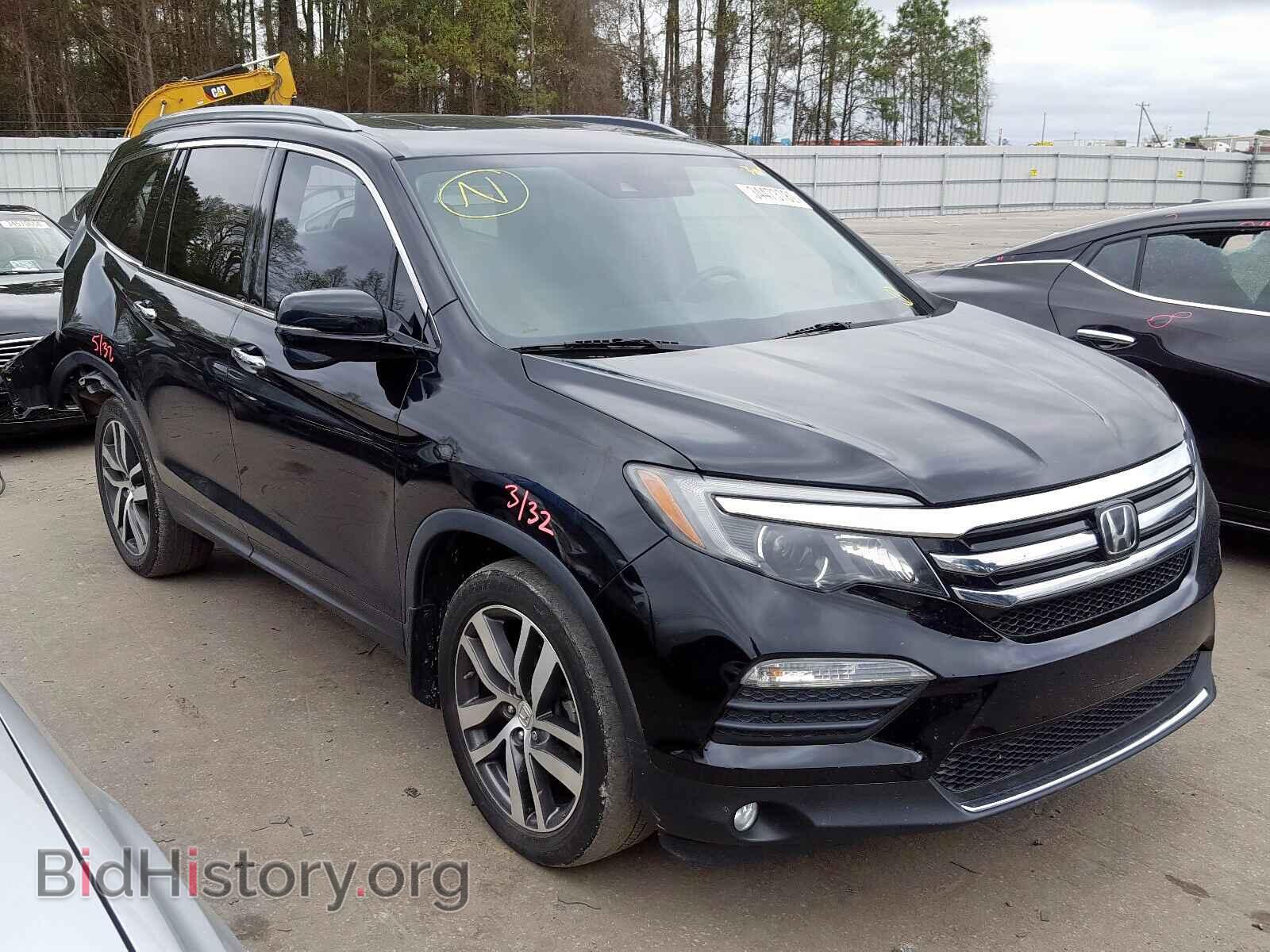Фотография 5FNYF6H94GB075741 - HONDA PILOT 2016