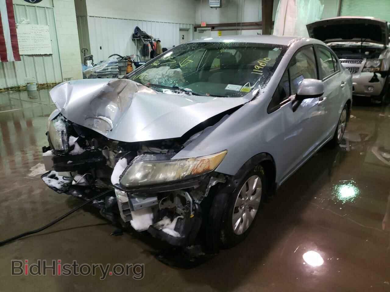 2012 HONDA CIVIC - VIN: 2HGFB2F59CH516586 - Фото 2