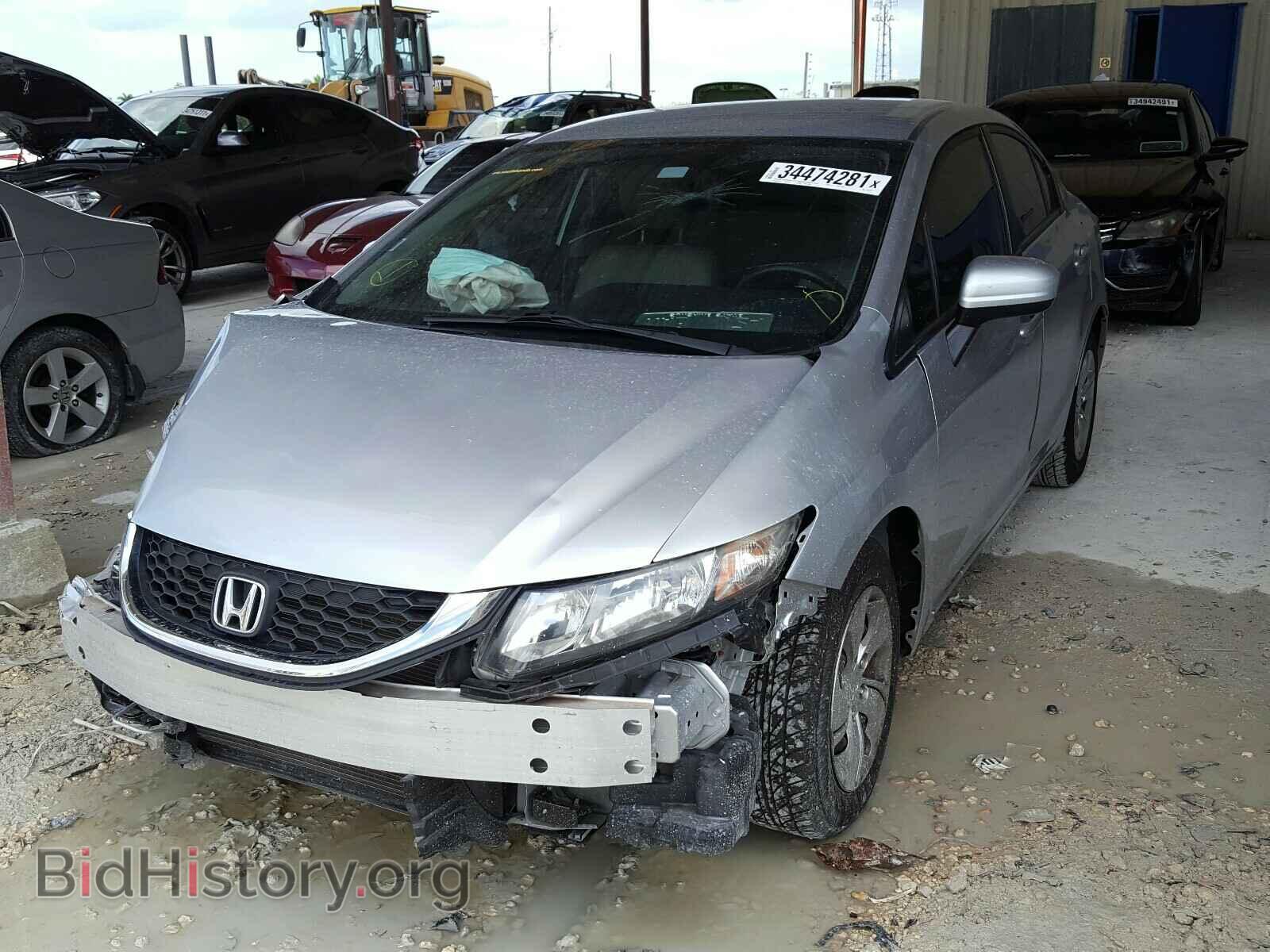 2015 HONDA CIVIC - VIN: 19XFB2F58FE103119 - Фото 2