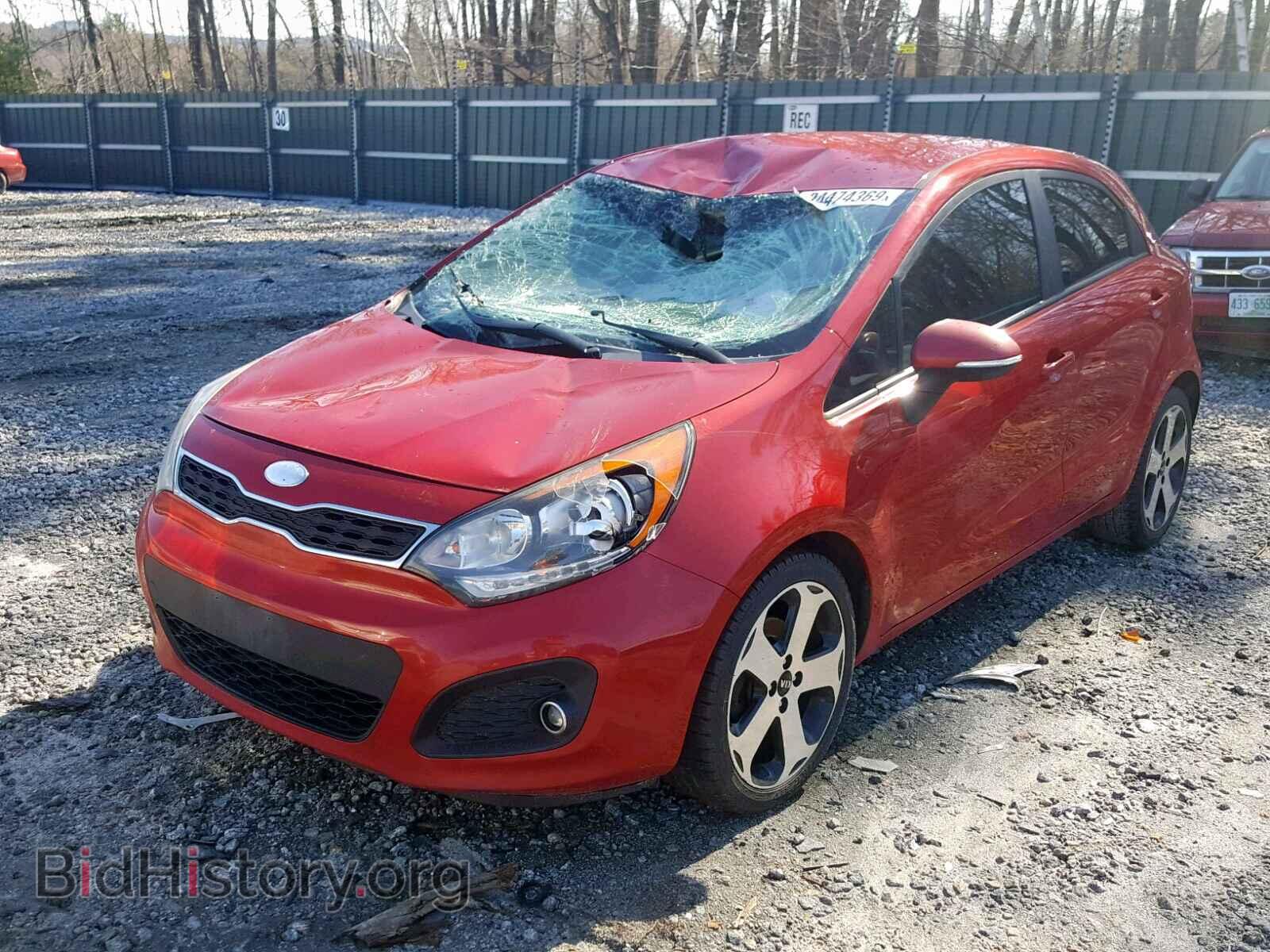 2013 KIA RIO - VIN: KNADN5A39D6153713 - Фото 2