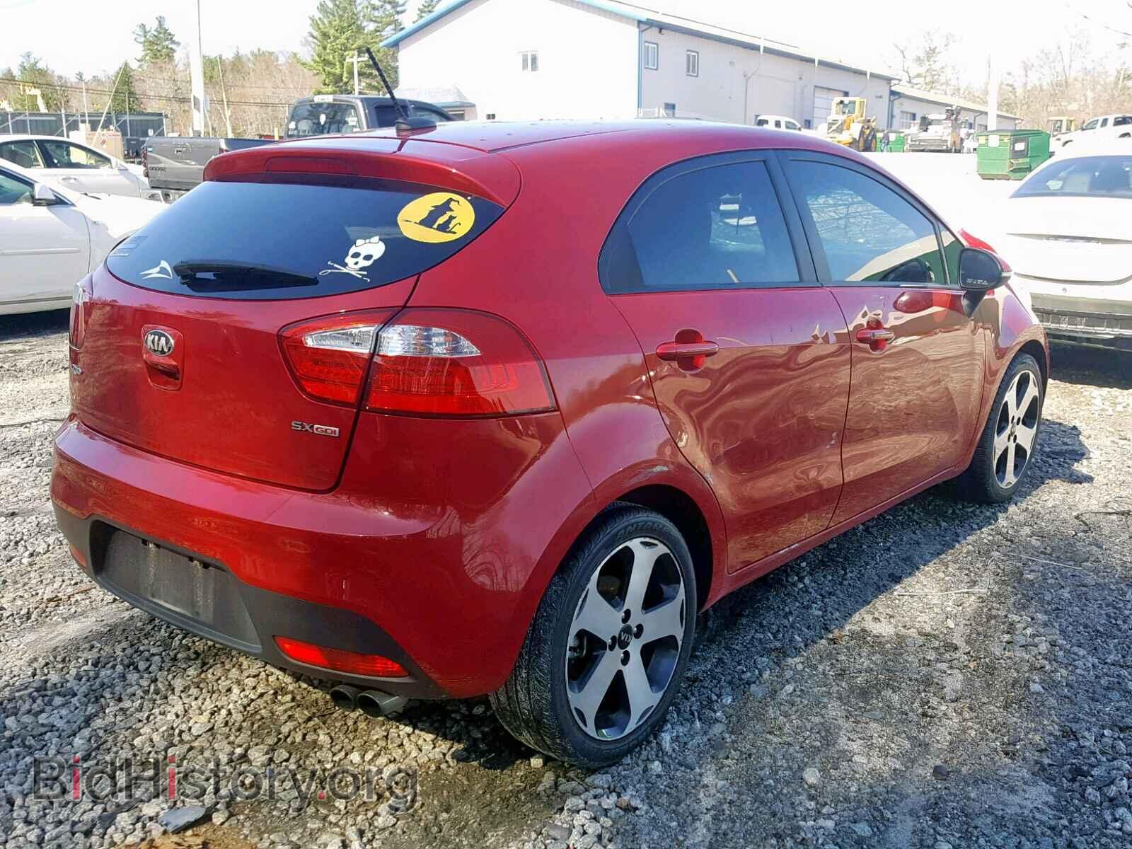2013 KIA RIO - VIN: KNADN5A39D6153713 - Фото 4