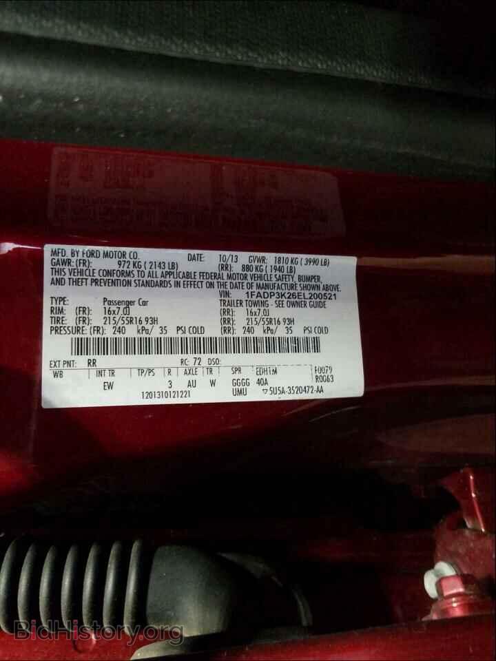 2014 FORD FOCUS - VIN: 1FADP3K26EL200521 - Photo 10
