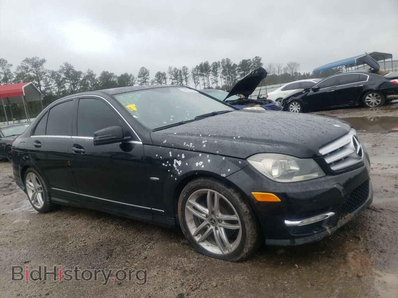 Фотография WDDGF4HB2CR207408 - MERCEDES-BENZ C-CLASS 2012