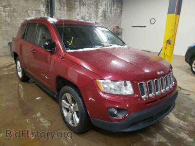 2012 Jeep COMPASS COMPASS LA, red — VIN 1C4NJCEA9CD657060, Copart