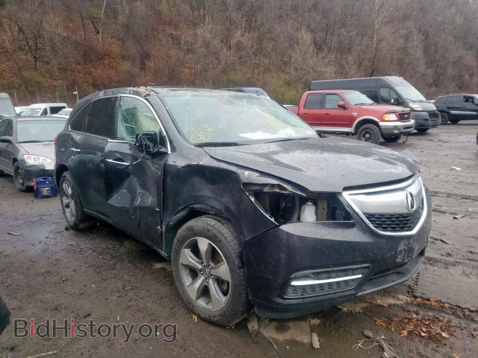 Фотография 5FRYD4H27EB006289 - ACURA MDX 2014