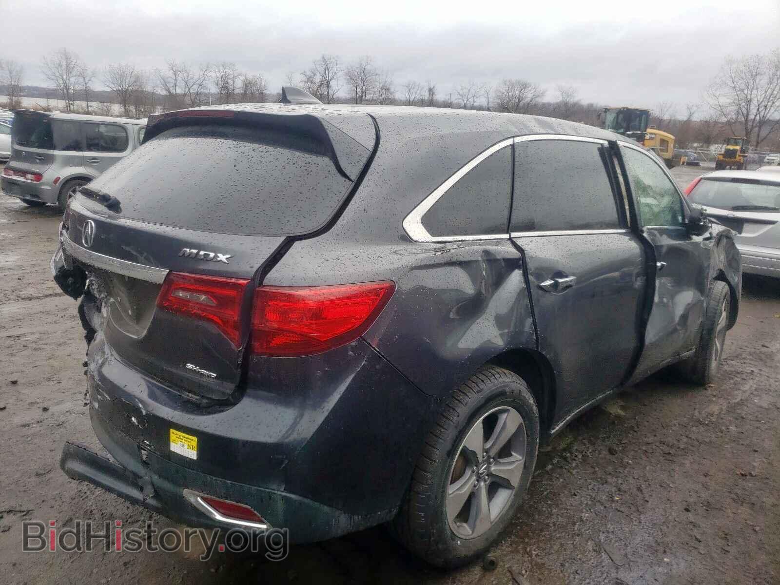 2014 ACURA MDX - VIN: 5FRYD4H27EB006289 - Фото 4