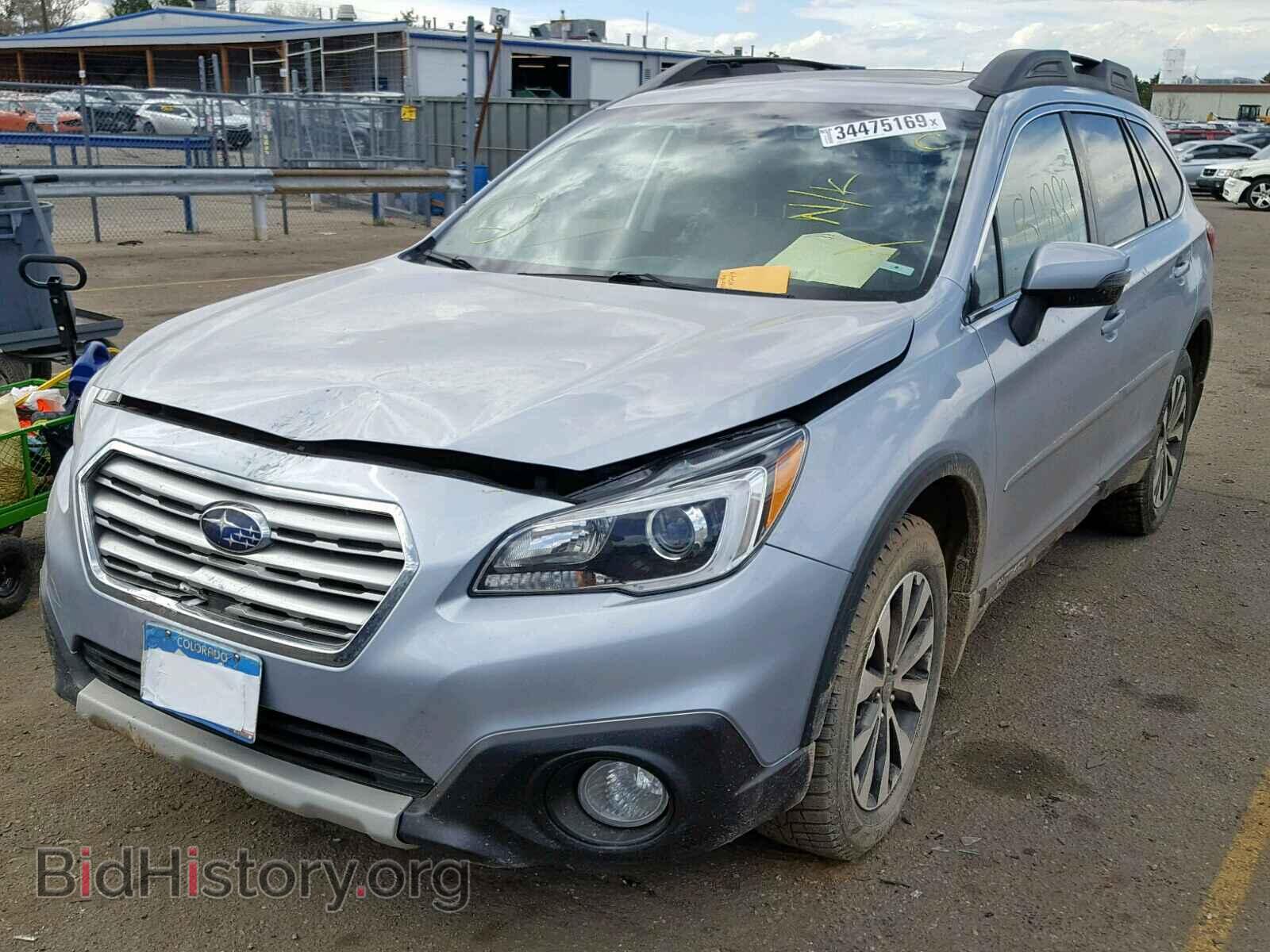 2016 SUBARU OUTBACK - VIN: 4S4BSENC2G3245535 - Фото 2