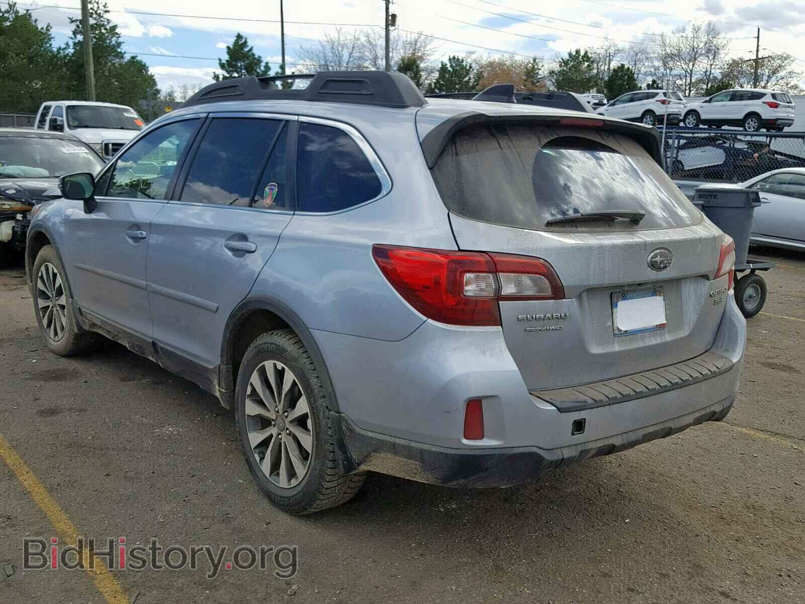 2016 SUBARU OUTBACK - VIN: 4S4BSENC2G3245535 - Фото 3