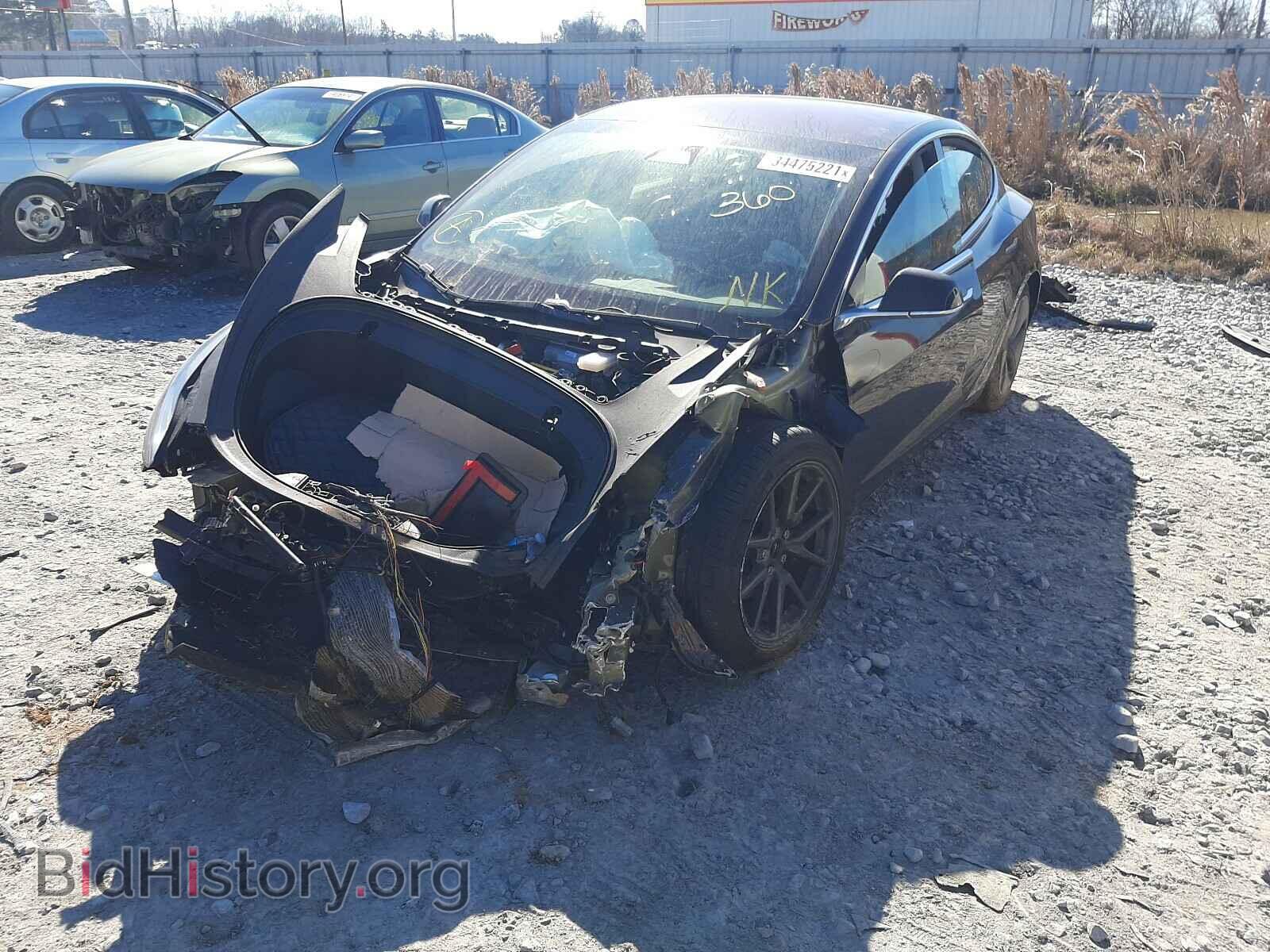 2019 TESLA MODEL 3 - VIN: 5YJ3E1EA7KF296967 - Photo 2