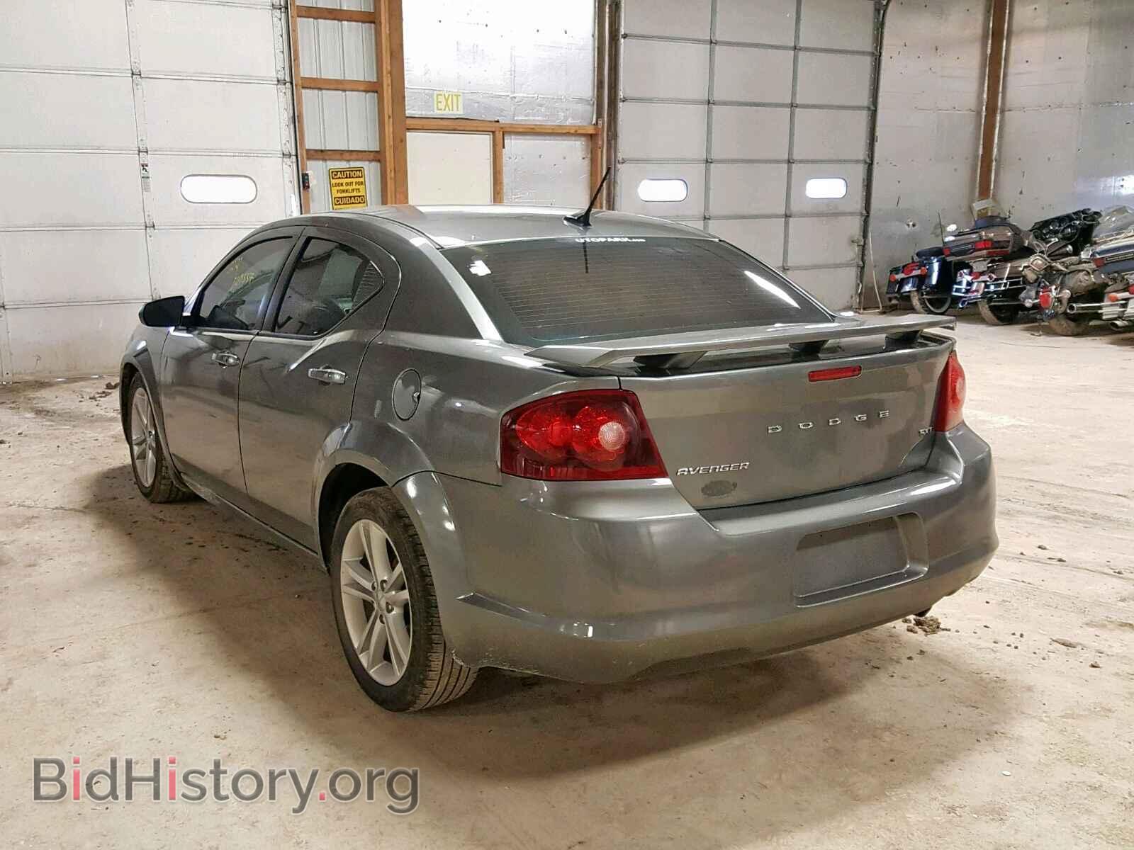 2013 DODGE AVENGER - VIN: 1C3CDZCB0DN682443 - Фото 3