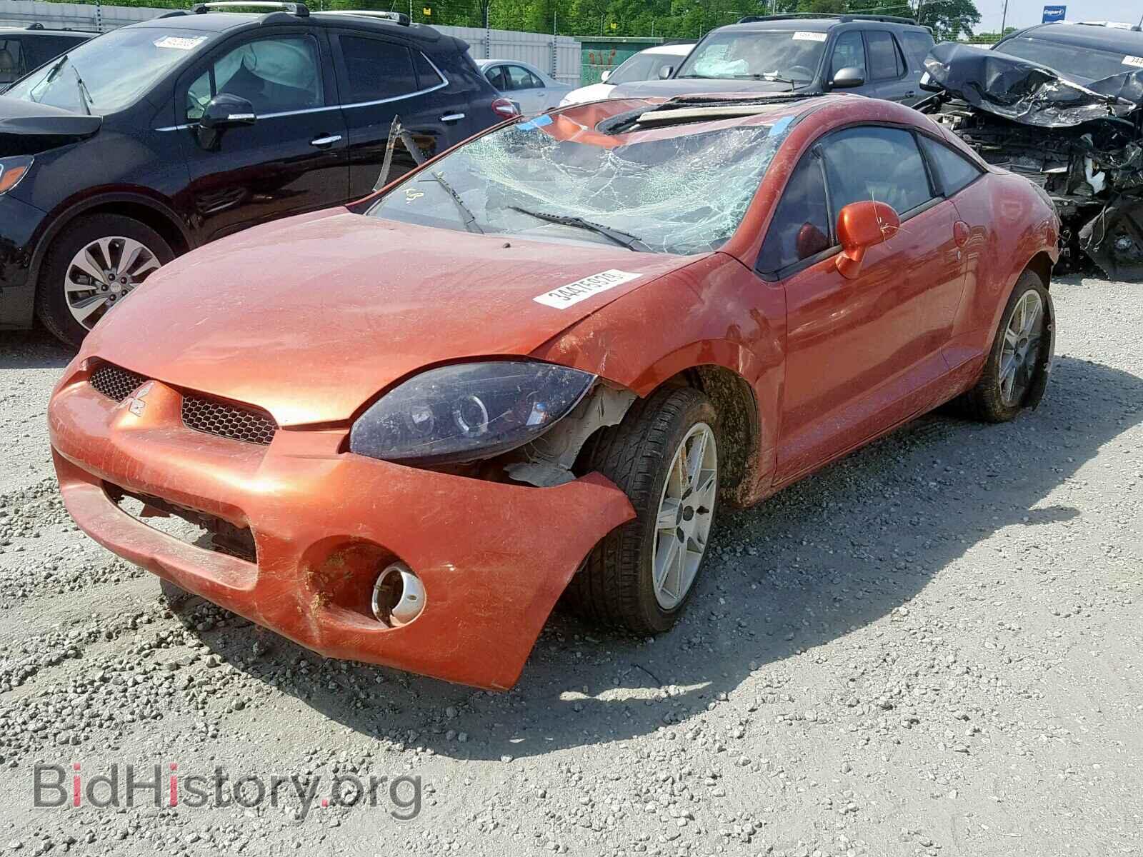 2006 MITSUBISHI ECLIPSE - VIN: 4A3AK34T36E013838 - Photo 2