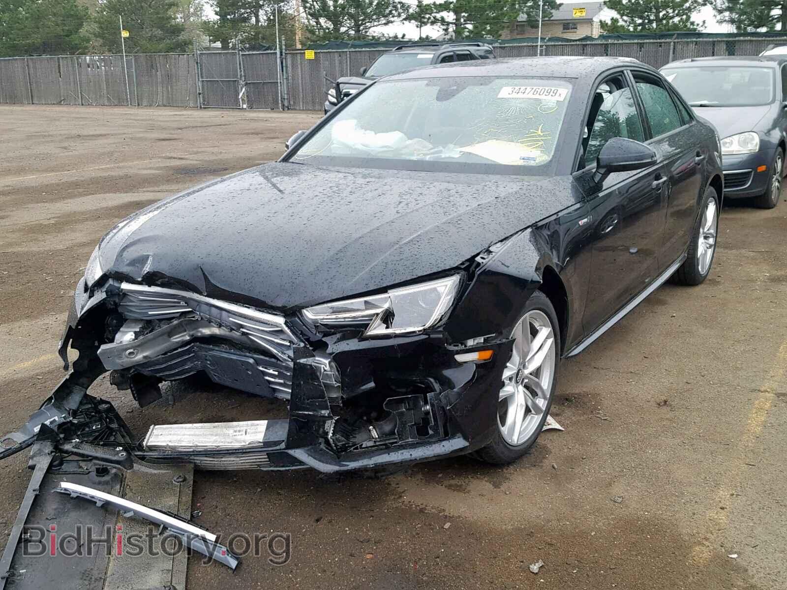 2017 AUDI A4 - VIN: WAUDNAF43HN041379 - Фото 2