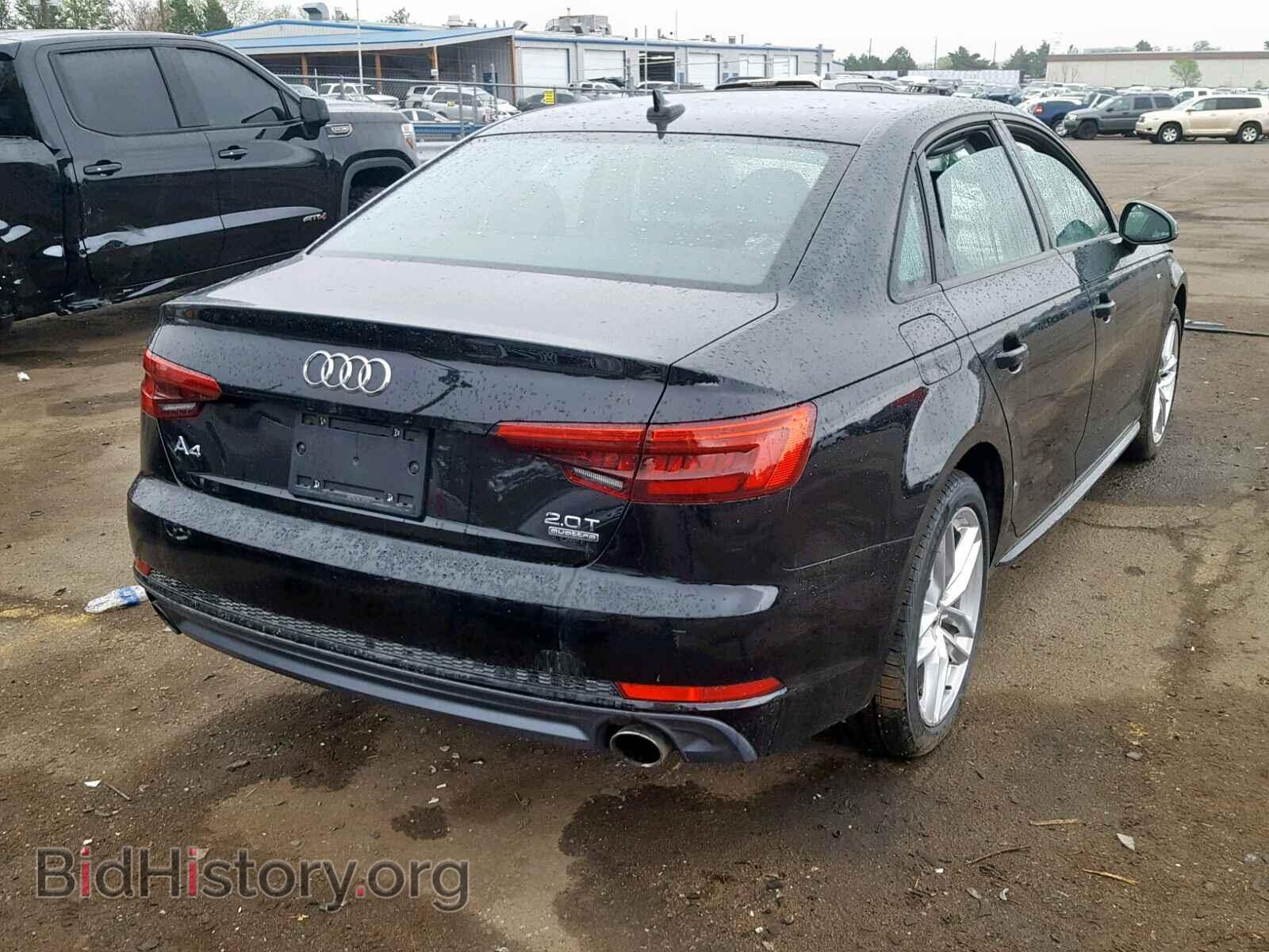 2017 AUDI A4 - VIN: WAUDNAF43HN041379 - Фото 4