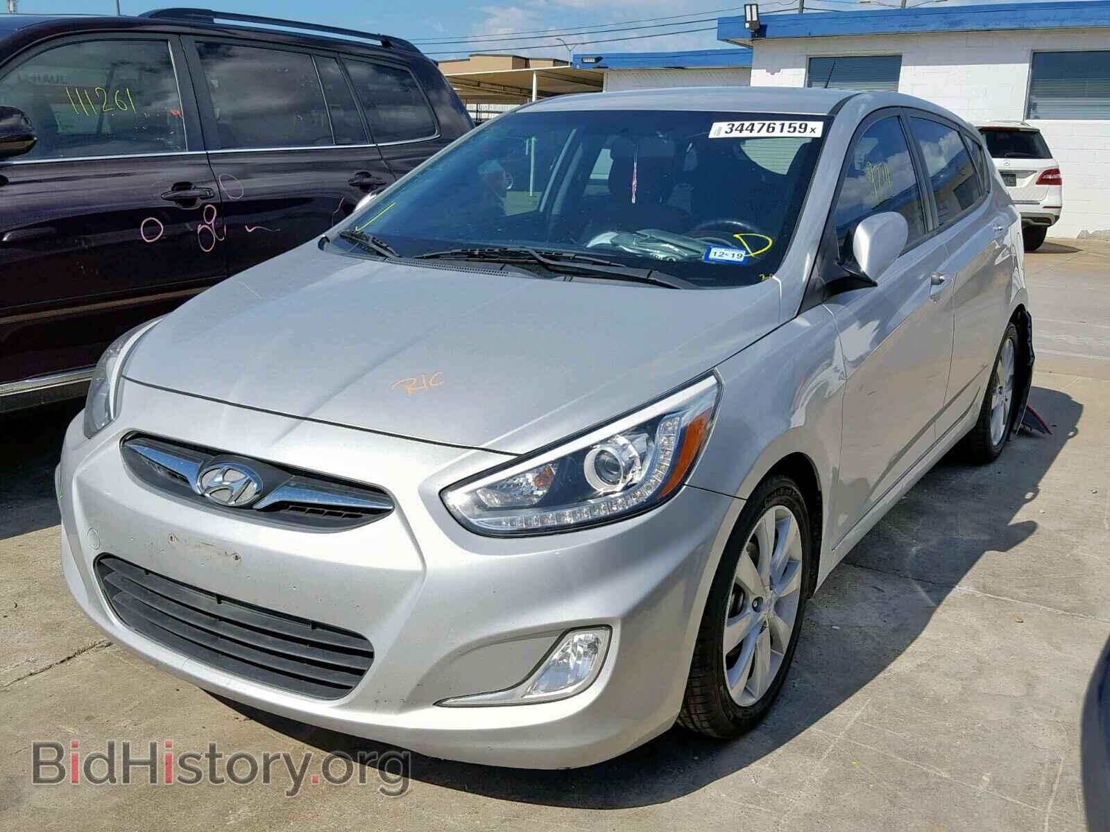 2014 HYUNDAI ACCENT - VIN: KMHCU5AE0EU172436 - Фото 2