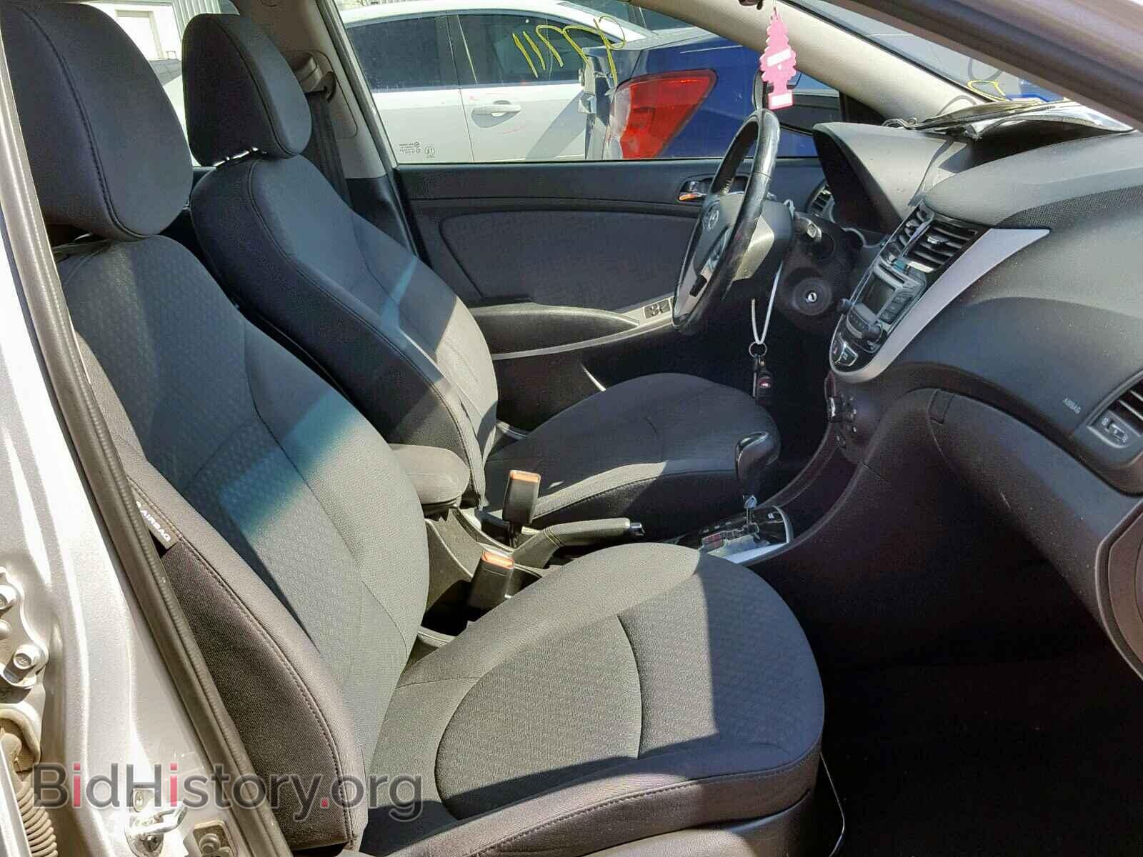 2014 HYUNDAI ACCENT - VIN: KMHCU5AE0EU172436 - Фото 5