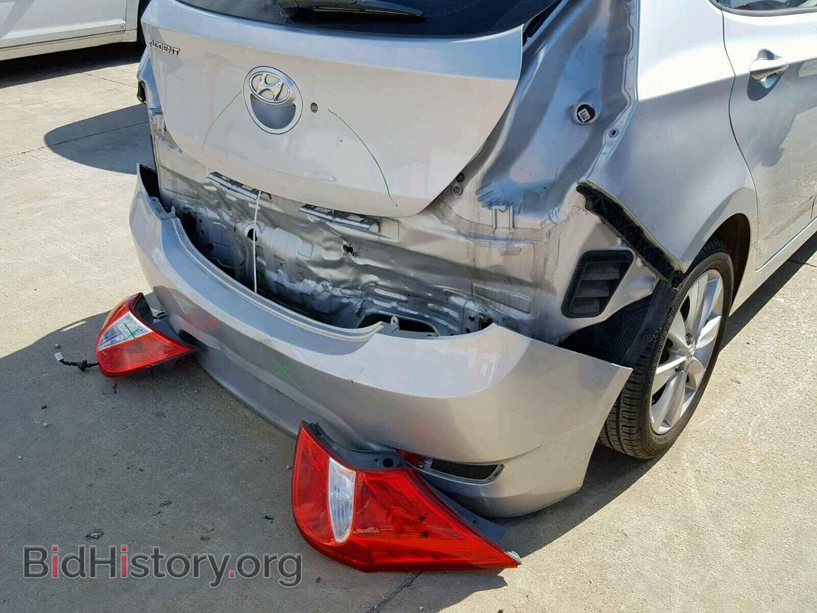 2014 HYUNDAI ACCENT - VIN: KMHCU5AE0EU172436 - Фото 9